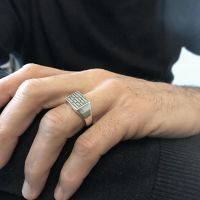 PRINS | Adam zegelring zilver 3